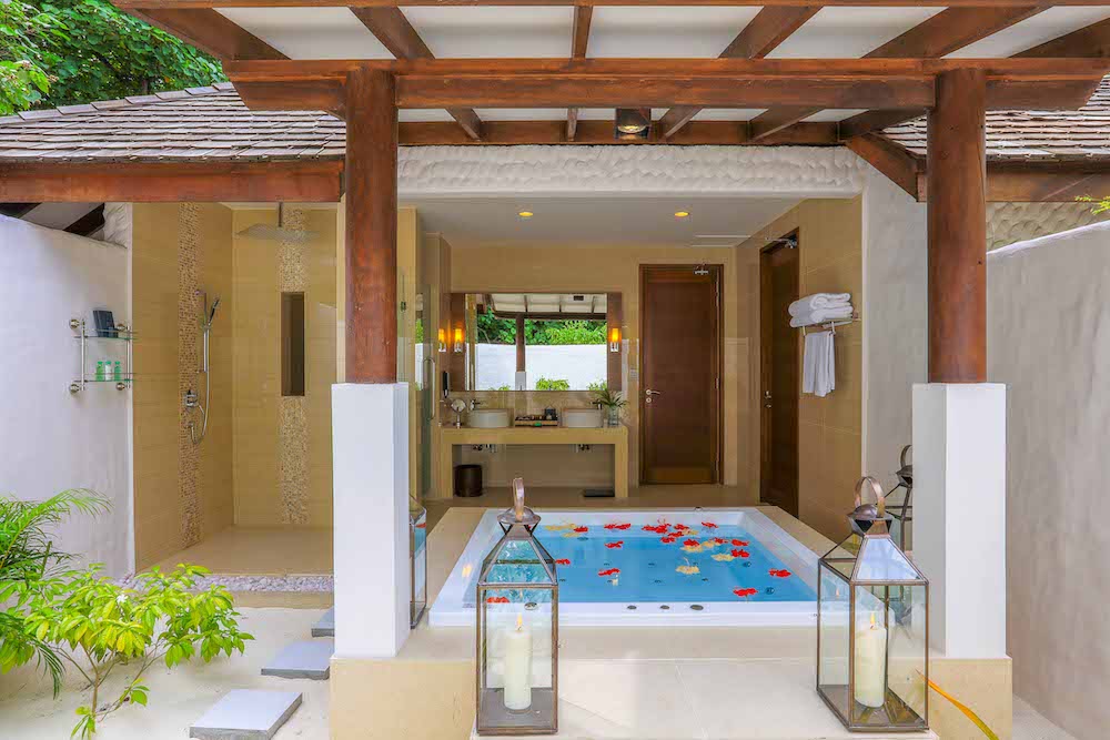 Deluxe Sunset Beach Villa with Pool at Hideaway Beach Resort and Spa, view 3